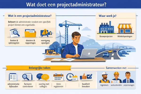 Wat doet een projectadministrateur